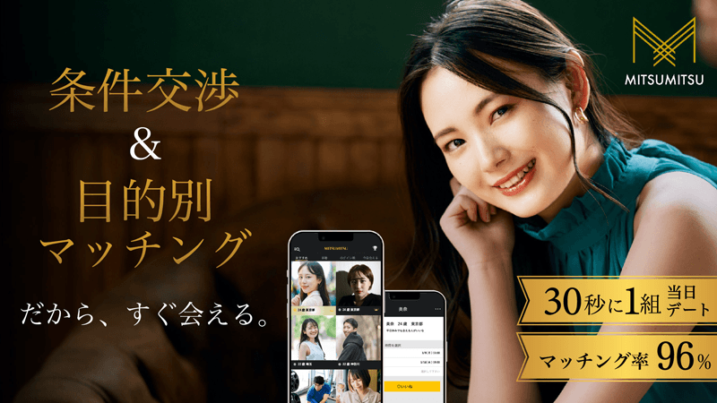 MITSUMITSUの特徴をまとめた画像