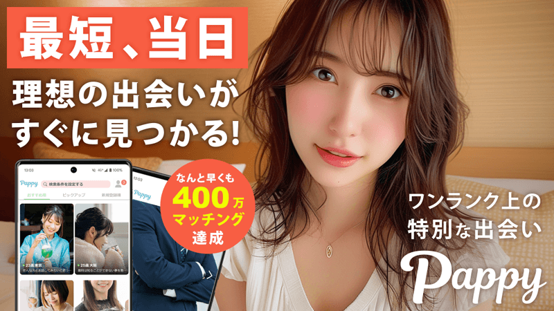 Pappyの特徴をまとめた画像
